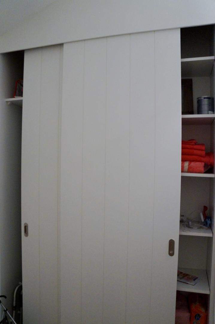 Dressing portes coulissantes blanc minimaliste La Rochelle (1)