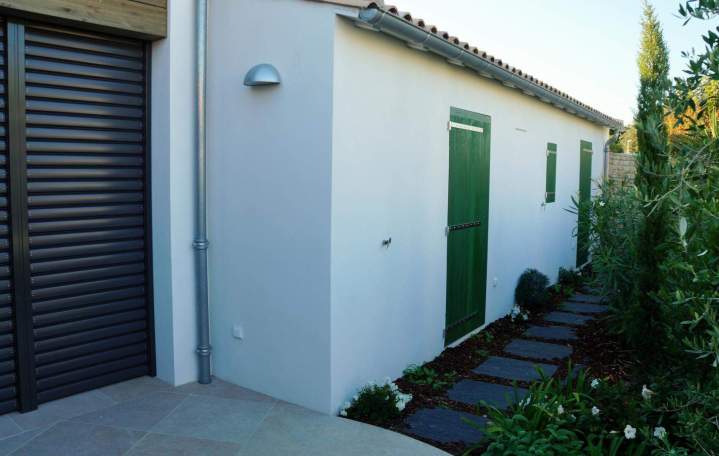 Maison ossature bois construction moderne La Rochelle