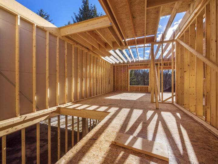 Travaux d'extension à ossature bois La Rochelle